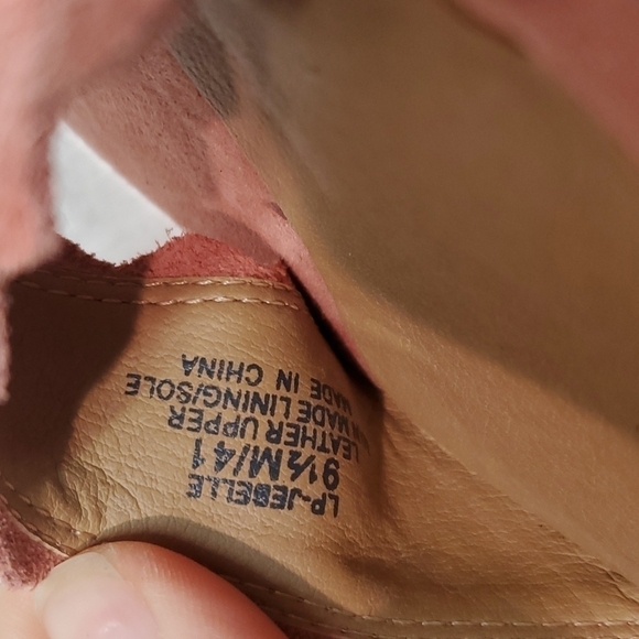 Lucky Brand Womens Jebelle Ankle Suede Strap Wedge Sandals shoes sz 9.5M - Picture 13 of 13